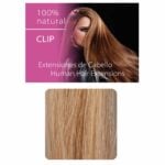 Włosy Clip jasny blond